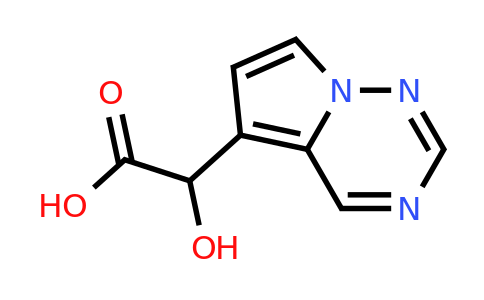 CAS 1781575-45-8 | 2-hydroxy-2-{pyrrolo[2,1-f][1,2,4]triazin-5-yl}acetic acid