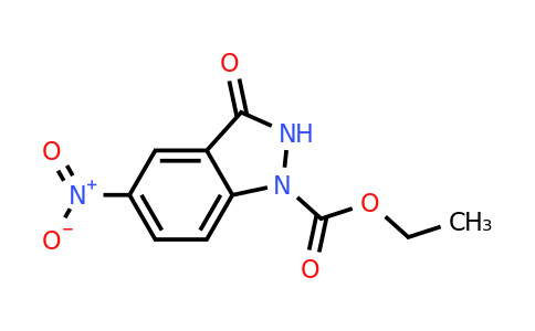 CAS 178160-22-0 | Ethyl 5-nitro-3-oxo-2,3-dihydro-1H-indazole-1-carboxylate