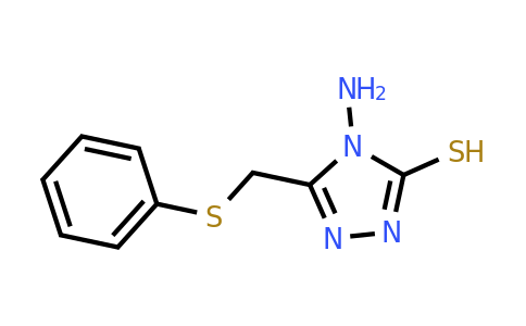 CAS 178169-40-9 | 4-amino-5-[(phenylsulfanyl)methyl]-4H-1,2,4-triazole-3-thiol