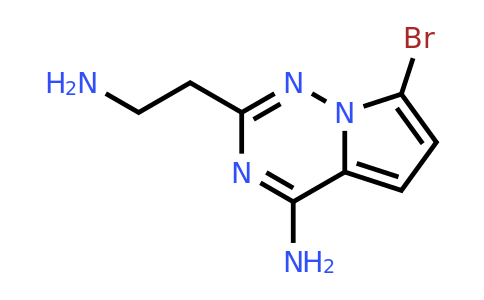 CAS 1781753-47-6 | 2-(2-aminoethyl)-7-bromopyrrolo[2,1-f][1,2,4]triazin-4-amine