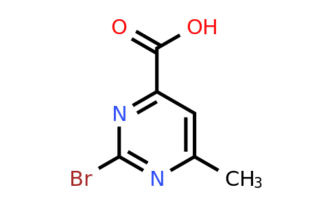 CAS 1781772-01-7 | 2-Bromo-6-methylpyrimidine-4-carboxylic acid