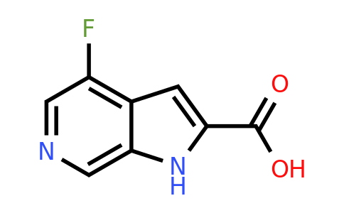 CAS 1781793-65-4 | 4-fluoro-1H-pyrrolo[2,3-c]pyridine-2-carboxylic acid