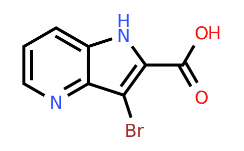 CAS 1781798-92-2 | 3-bromo-1H-pyrrolo[3,2-b]pyridine-2-carboxylic acid