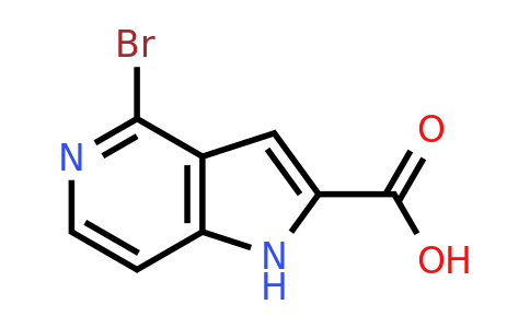 CAS 1781798-98-8 | 4-bromo-1H-pyrrolo[3,2-c]pyridine-2-carboxylic acid