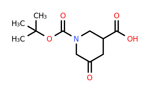 CAS 1781879-43-3 | 1-[(tert-butoxy)carbonyl]-5-oxopiperidine-3-carboxylic acid