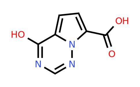 CAS 1781902-17-7 | 4-hydroxypyrrolo[2,1-f][1,2,4]triazine-7-carboxylic acid