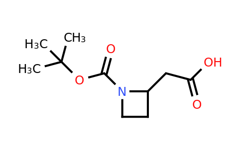 CAS 1781968-79-3 | 2-{1-[(tert-butoxy)carbonyl]azetidin-2-yl}acetic acid