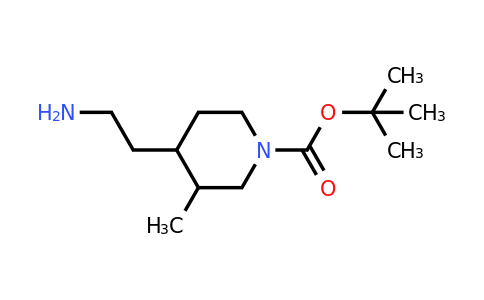 CAS 1781985-53-2 | tert-butyl 4-(2-aminoethyl)-3-methylpiperidine-1-carboxylate