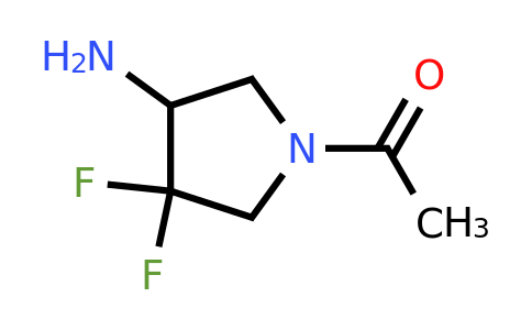 CAS 1781989-71-6 | 1-(4-amino-3,3-difluoro-pyrrolidin-1-yl)ethanone