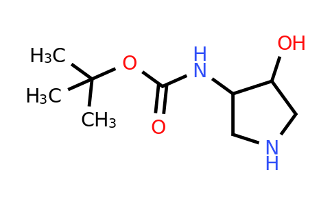 CAS 1781990-21-3 | (4-Hydroxy-pyrrolidin-3-yl)-carbamic acid tert-butyl ester