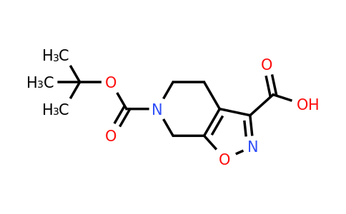 CAS 1782024-67-2 | 6-[(tert-butoxy)carbonyl]-4H,5H,6H,7H-[1,2]oxazolo[5,4-c]pyridine-3-carboxylic acid