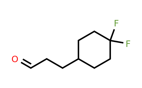 CAS 1782083-92-4 | 3-(4,4-difluorocyclohexyl)propanal