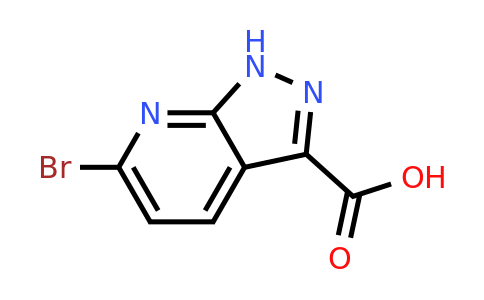 CAS 1782248-22-9 | 6-bromo-1H-pyrazolo[3,4-b]pyridine-3-carboxylic acid