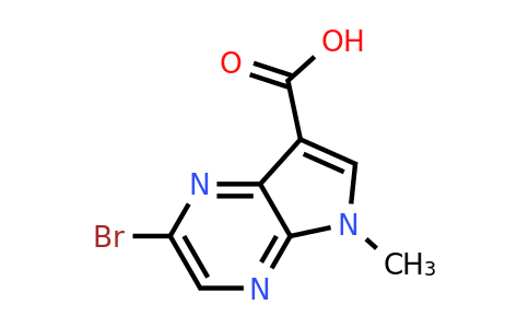 CAS 1782251-09-5 | 2-bromo-5-methyl-5H-pyrrolo[2,3-b]pyrazine-7-carboxylic acid