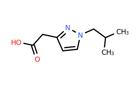 CAS 1782284-08-5 | 2-[1-(2-methylpropyl)-1H-pyrazol-3-yl]acetic acid