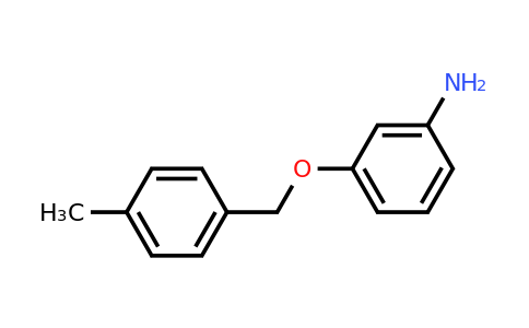 CAS 17823-89-1 | 3-[(4-Methylphenyl)methoxy]aniline