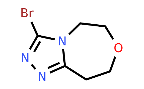 CAS 1782346-41-1 | 3-bromo-5H,6H,8H,9H-[1,2,4]triazolo[4,3-d][1,4]oxazepine
