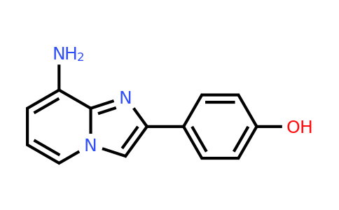 CAS 1782374-08-6 | 4-(8-Aminoimidazo[1,2-a]pyridin-2-yl)phenol