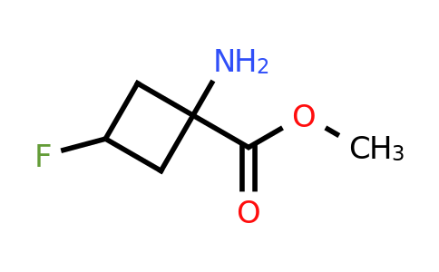 CAS 1782412-49-0 | methyl 1-amino-3-fluorocyclobutane-1-carboxylate