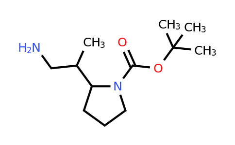 CAS 1782427-43-3 | tert-butyl 2-(1-aminopropan-2-yl)pyrrolidine-1-carboxylate
