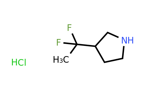 CAS 1782455-15-5 | 3-(1,1-difluoroethyl)pyrrolidine;hydrochloride