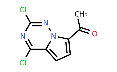 CAS 1782497-33-9 | 1-{2,4-dichloropyrrolo[2,1-f][1,2,4]triazin-7-yl}ethan-1-one