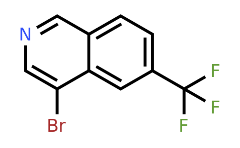 CAS 1782509-09-4 | 4-Bromo-6-(trifluoromethyl)isoquinoline