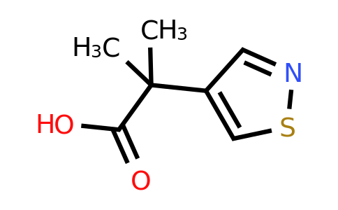 CAS 1782514-67-3 | 2-methyl-2-(1,2-thiazol-4-yl)propanoic acid