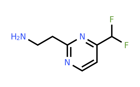 CAS 1782553-50-7 | 2-[4-(difluoromethyl)pyrimidin-2-yl]ethan-1-amine