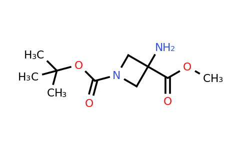 CAS 1782647-31-7 | 1-tert-Butyl 3-methyl 3-aminoazetidine-1,3-dicarboxylate