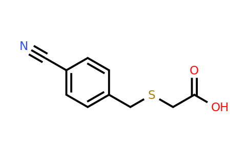 CAS 178270-52-5 | 2-{[(4-cyanophenyl)methyl]sulfanyl}acetic acid