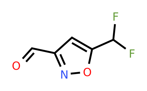 5-(difluoromethyl)-1,2-oxazole-3-carbaldehyde
