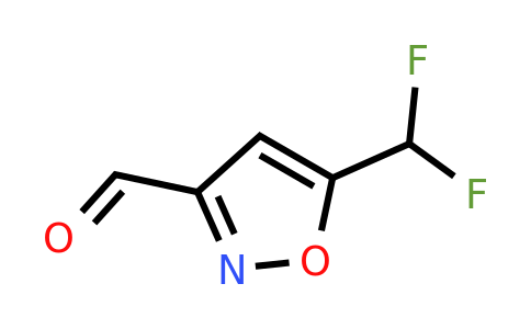 CAS 1782805-29-1 | 5-(difluoromethyl)-1,2-oxazole-3-carbaldehyde