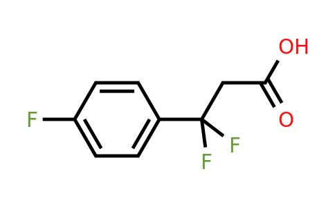 CAS 1782807-58-2 | 3,3-Difluoro-3-(4-fluoro-phenyl)-propionic acid