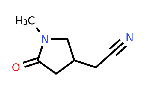 CAS 1782840-52-1 | 2-(1-methyl-5-oxopyrrolidin-3-yl)acetonitrile
