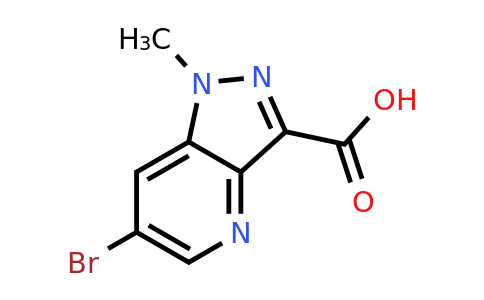 CAS 1782857-58-2 | 6-bromo-1-methyl-1H-pyrazolo[4,3-b]pyridine-3-carboxylic acid