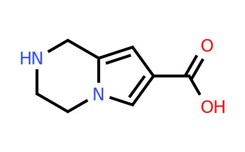 CAS 1782902-92-4 | 1,2,3,4-tetrahydropyrrolo[1,2-a]pyrazine-7-carboxylic acid