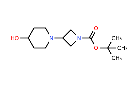 CAS 178311-46-1 | tert-Butyl 3-(4-hydroxy-1-piperidyl)azetidine-1-carboxylate