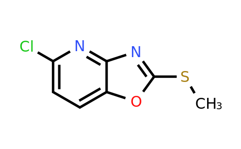 CAS 1783370-92-2 | 5-chloro-2-methylsulfanyl-oxazolo[4,5-b]pyridine