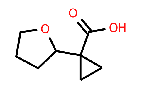 CAS 1783375-83-6 | 1-(Oxolan-2-yl)cyclopropane-1-carboxylic acid