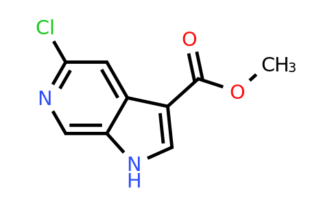 CAS 1783405-27-5 | methyl 5-chloro-1H-pyrrolo[2,3-c]pyridine-3-carboxylate