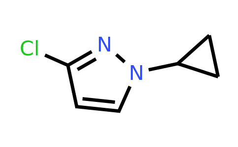 CAS 1783435-57-3 | 3-chloro-1-cyclopropyl-pyrazole
