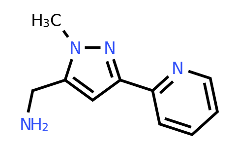 CAS 1783452-99-2 | (1-methyl-3-(pyridin-2-yl)-1H-pyrazol-5-yl)methanamine