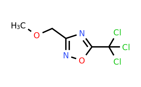 CAS 1783613-25-1 | 3-(methoxymethyl)-5-(trichloromethyl)-1,2,4-oxadiazole