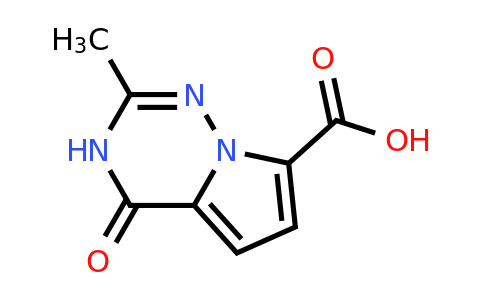 CAS 1783670-28-9 | 2-methyl-4-oxo-3H,4H-pyrrolo[2,1-f][1,2,4]triazine-7-carboxylic acid