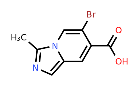 CAS 1783673-70-0 | 6-bromo-3-methyl-imidazo[1,5-a]pyridine-7-carboxylic acid