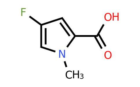 CAS 1783750-90-2 | 4-Fluoro-1-methyl-1H-pyrrole-2-carboxylic acid
