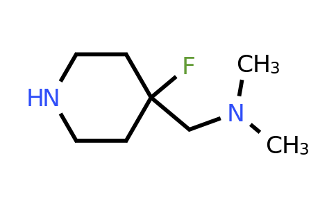 CAS 1783783-43-6 | [(4-fluoropiperidin-4-yl)methyl]dimethylamine