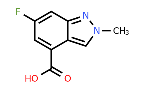 CAS 1783788-67-9 | 6-Fluoro-2-methyl-2H-indazole-4-carboxylic acid