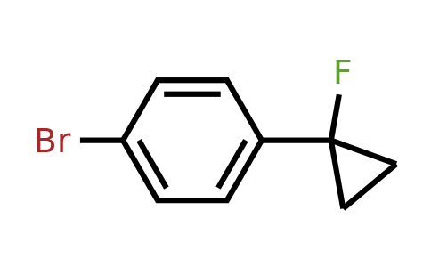CAS 1783975-92-7 | 1-bromo-4-(1-fluorocyclopropyl)benzene